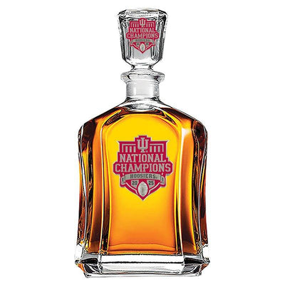 2025-26 Indiana National Champ  Capitol Decanter