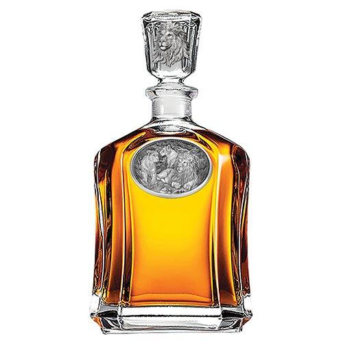 Lion Capitol Decanter