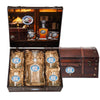 University of North Carolina Capitol Decanter Chest Set