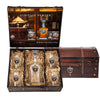 2021 Georgia Official Champion Logo Capitol Decanter Chest Set