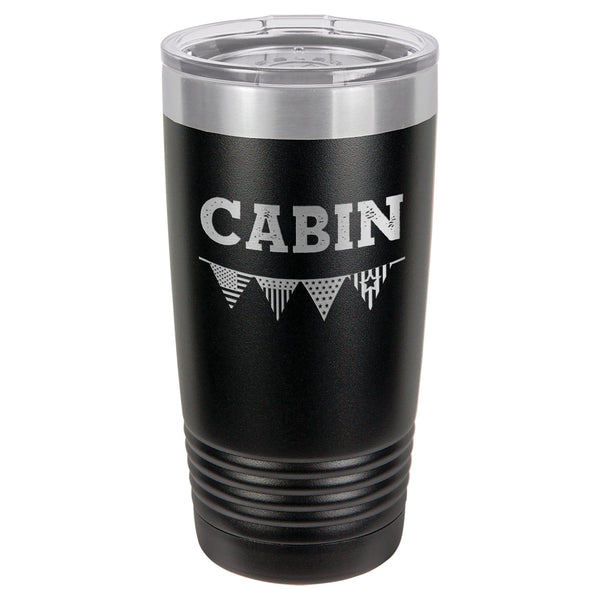 American Flag 20 oz Tumbler - Powder Coated