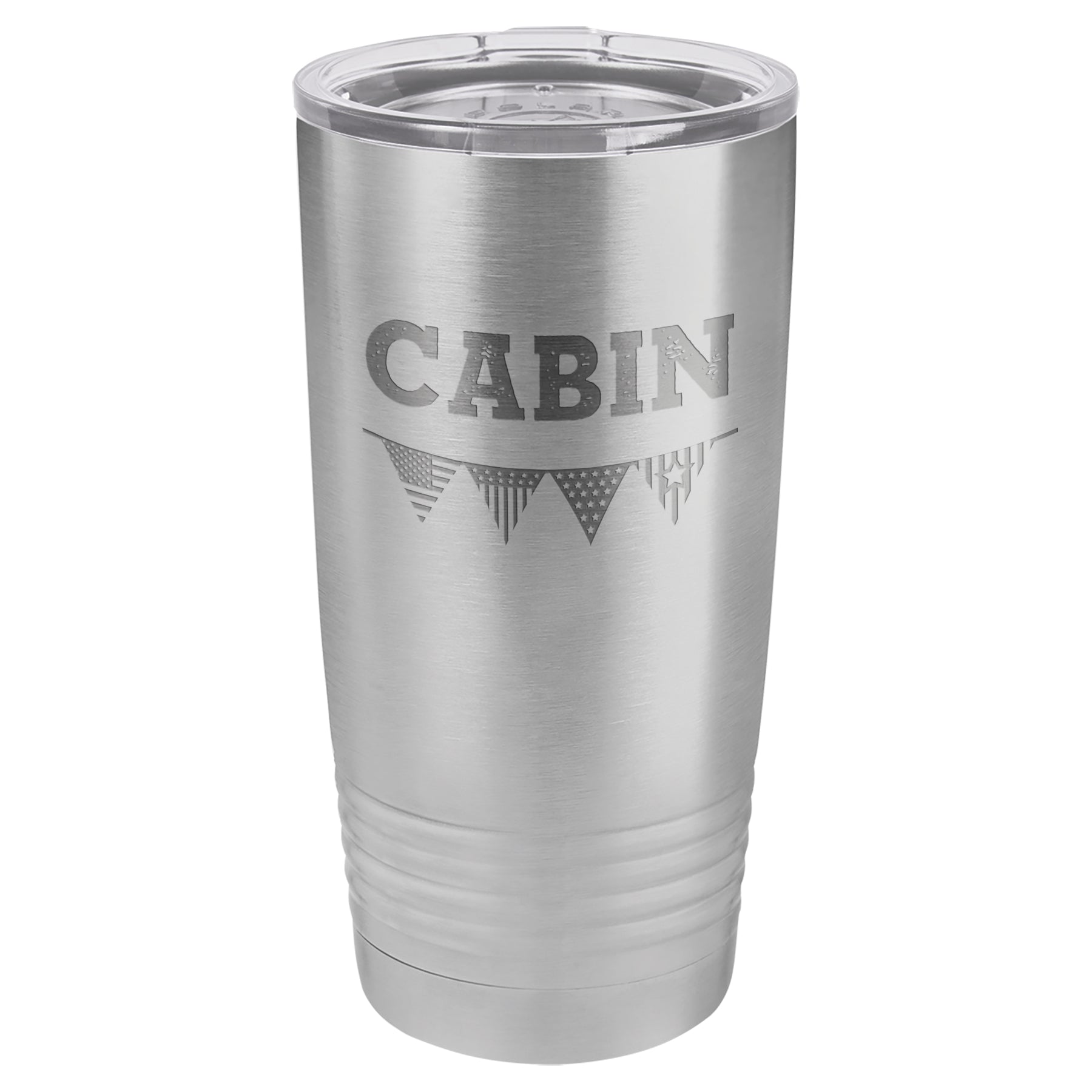 American Flag 20 oz Tumbler - Stainless Steel