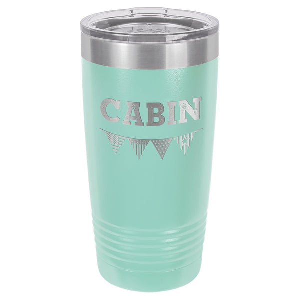 American Flag 20 oz Tumbler - Powder Coated