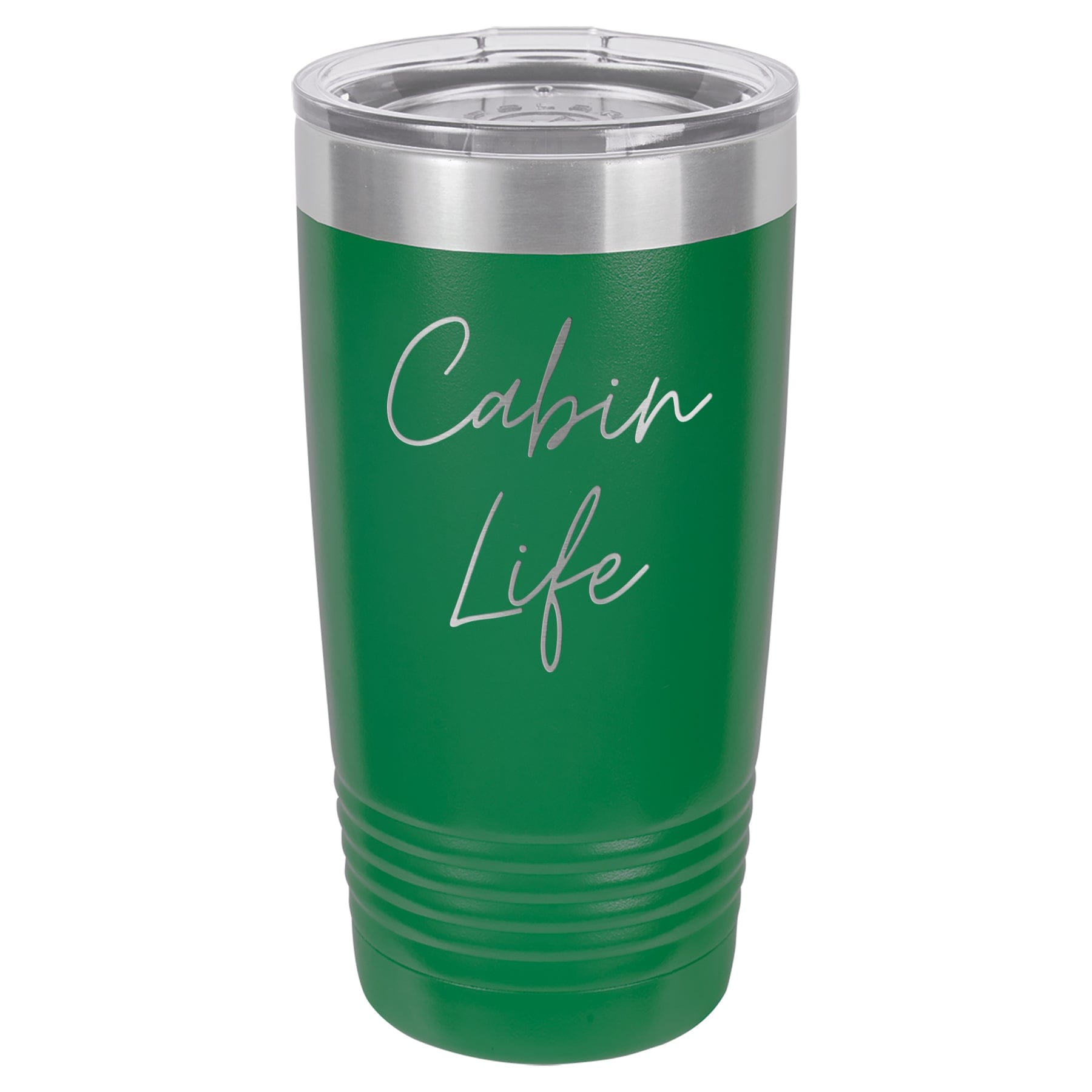 Cabin Life Two 20 oz Tumbler - Powder Coated
