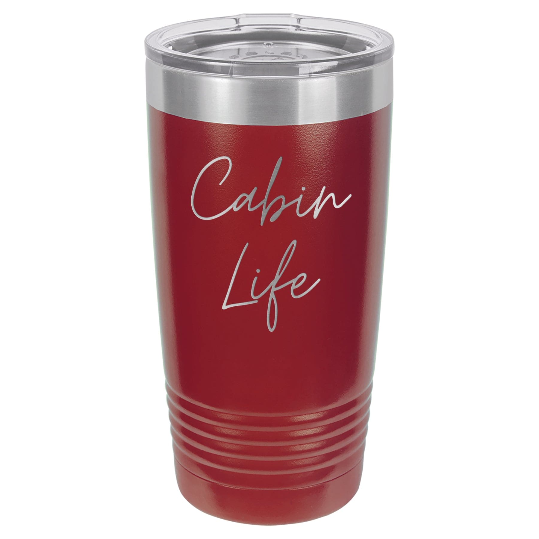 Cabin Life Two 20 oz Tumbler - Powder Coated