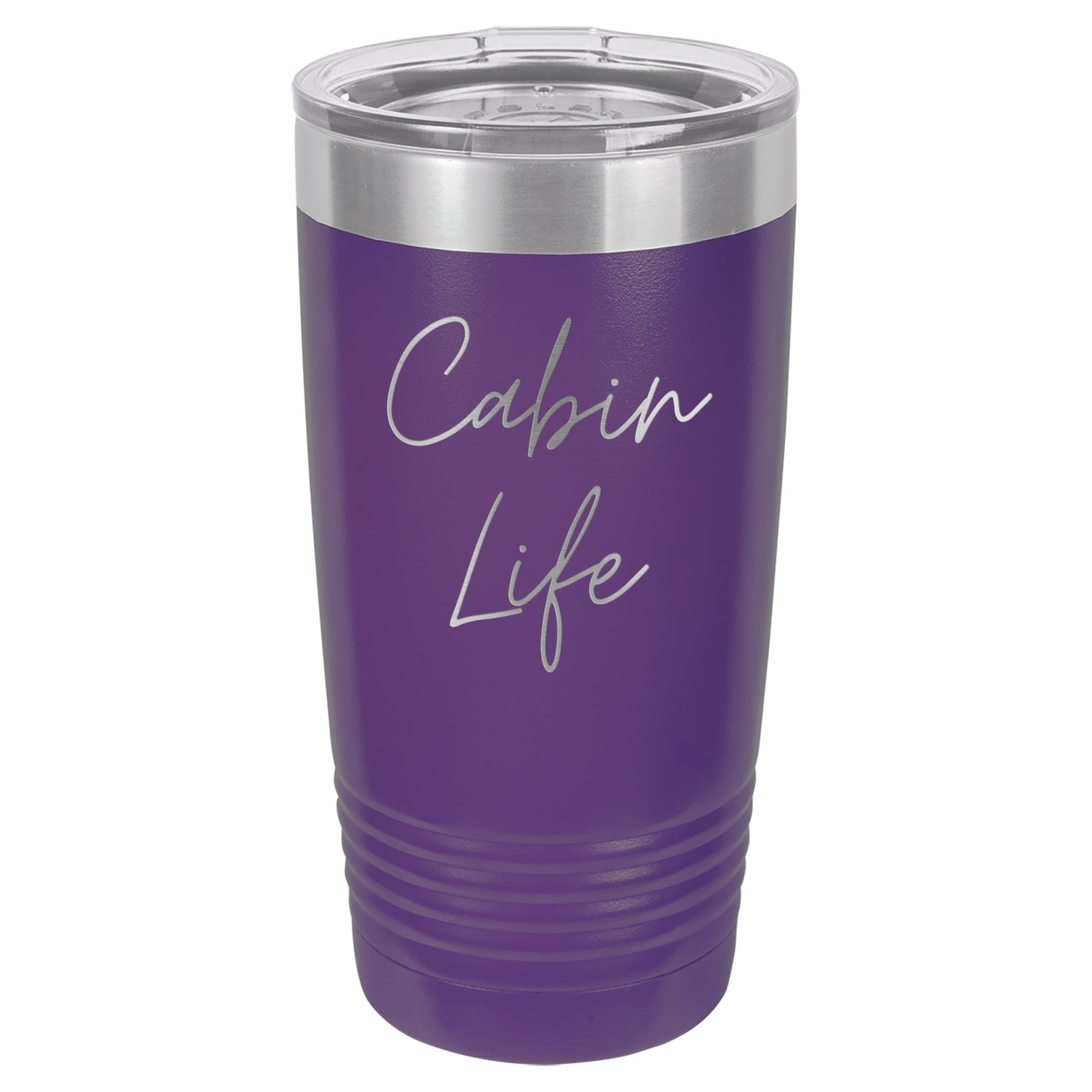 Cabin Life Two 20 oz Tumbler - Powder Coated