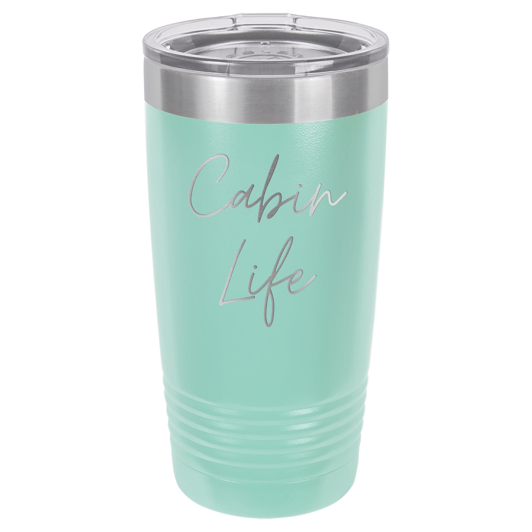 Cabin Life Two 20 oz Tumbler - Powder Coated
