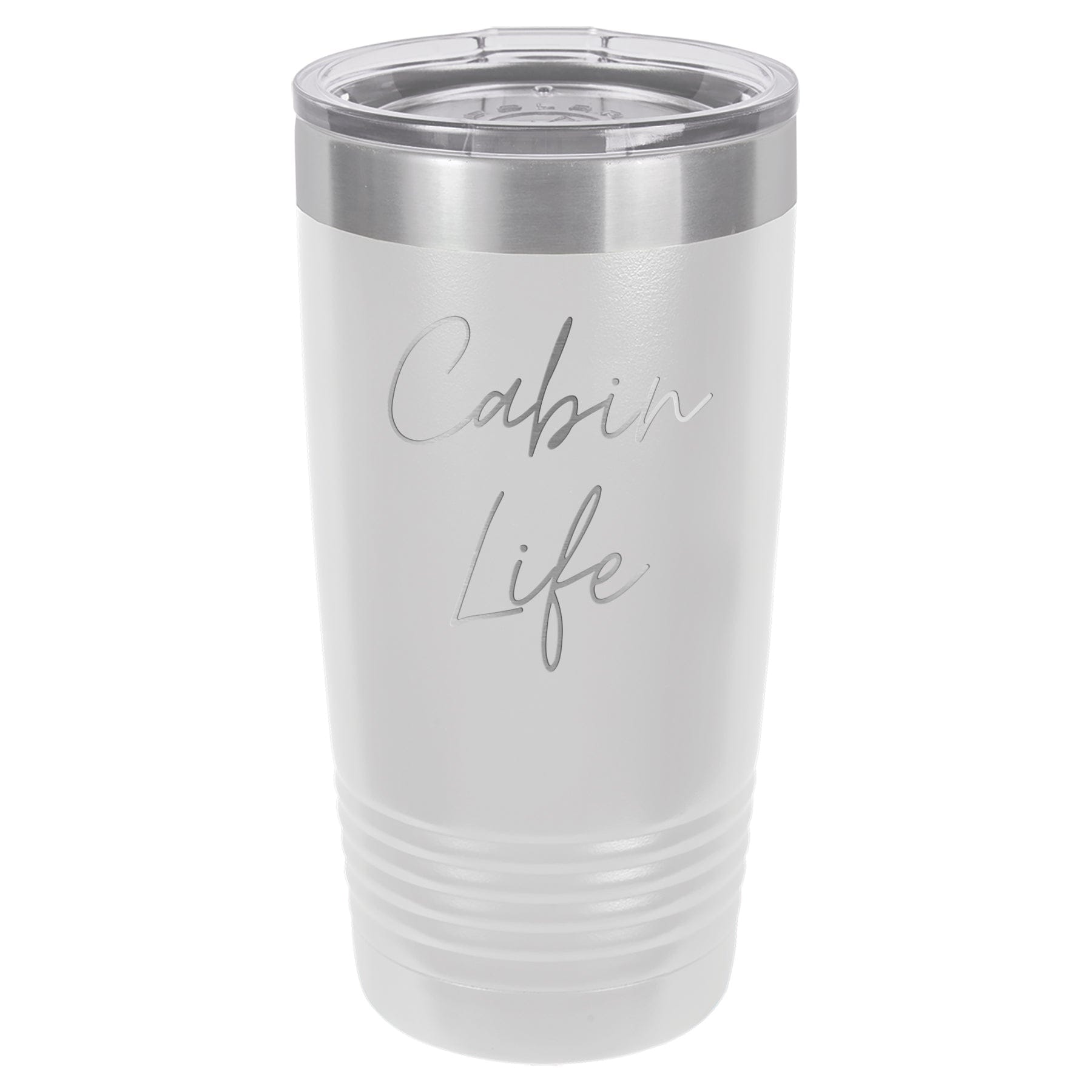 Cabin Life Two 20 oz Tumbler - Powder Coated