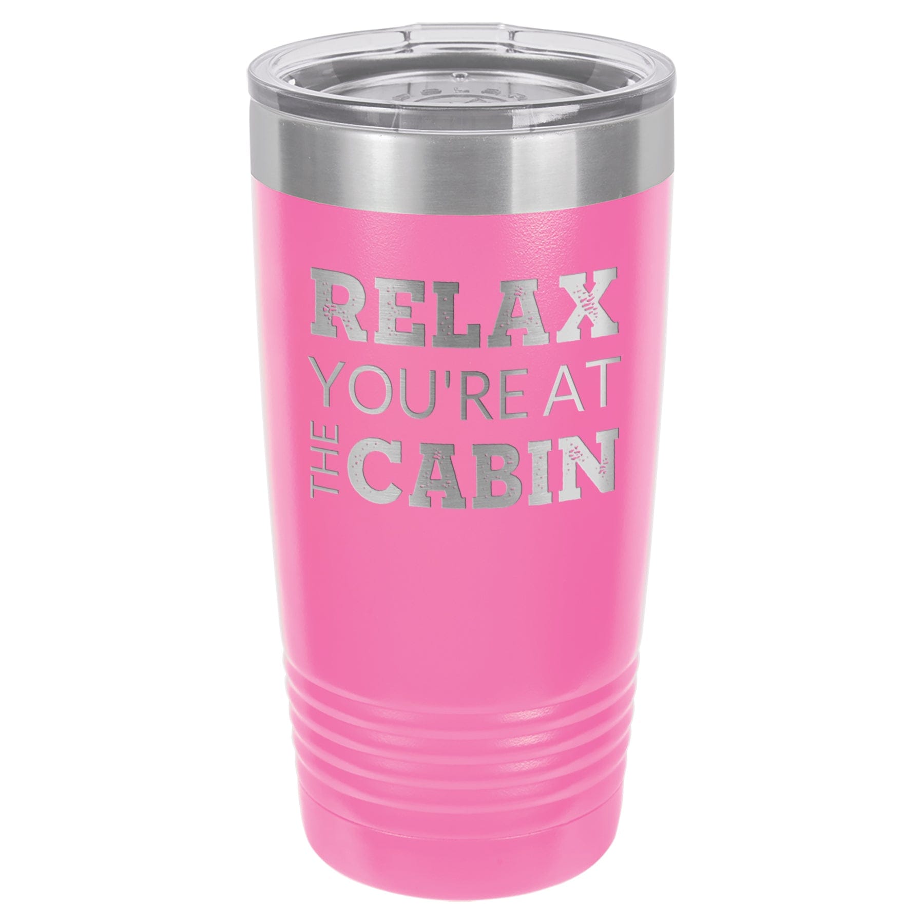 At The Cabin 20 oz Tumbler - Powder Coated