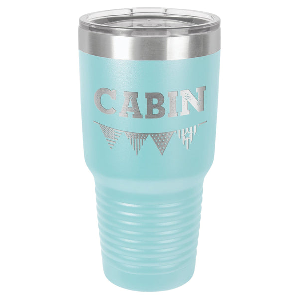 American Flag 30 oz Tumbler - Powder Coated