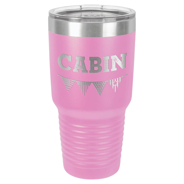 American Flag 30 oz Tumbler - Powder Coated