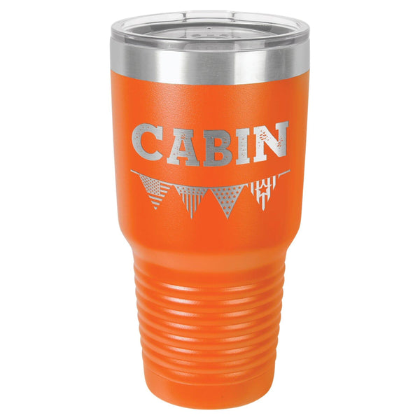 American Flag 30 oz Tumbler - Powder Coated