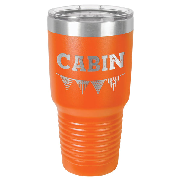 American Flag 30 oz Tumbler - Powder Coated