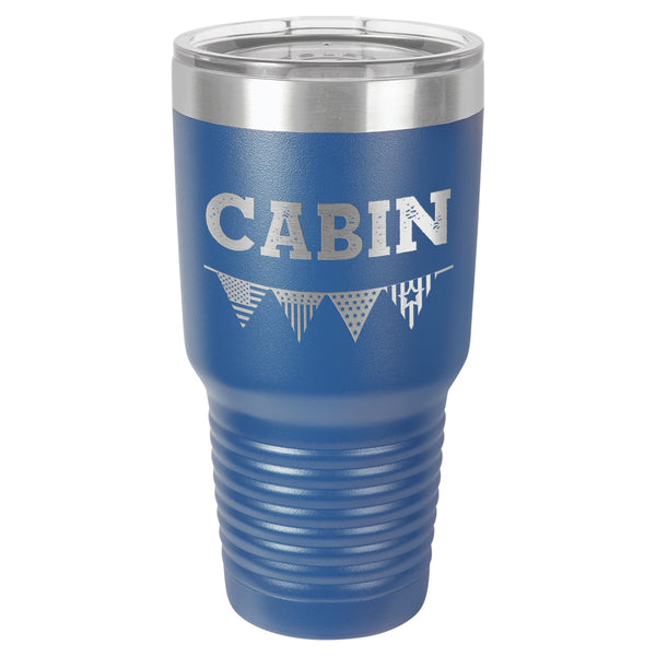 American Flag 30 oz Tumbler - Powder Coated