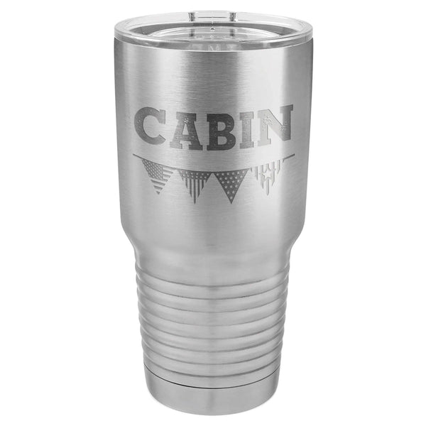 American Flag 30 oz Tumbler - Stainless Steel - Gifts for You 'n Me