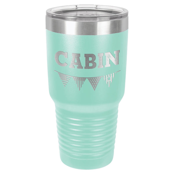 American Flag 30 oz Tumbler - Powder Coated