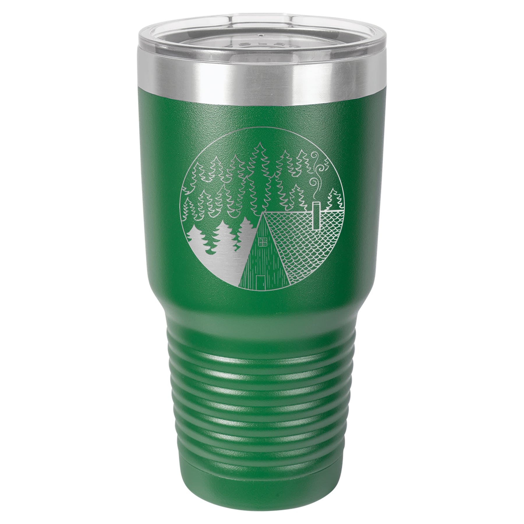 Cabin Scene 30 oz Tumbler - Powder Coated