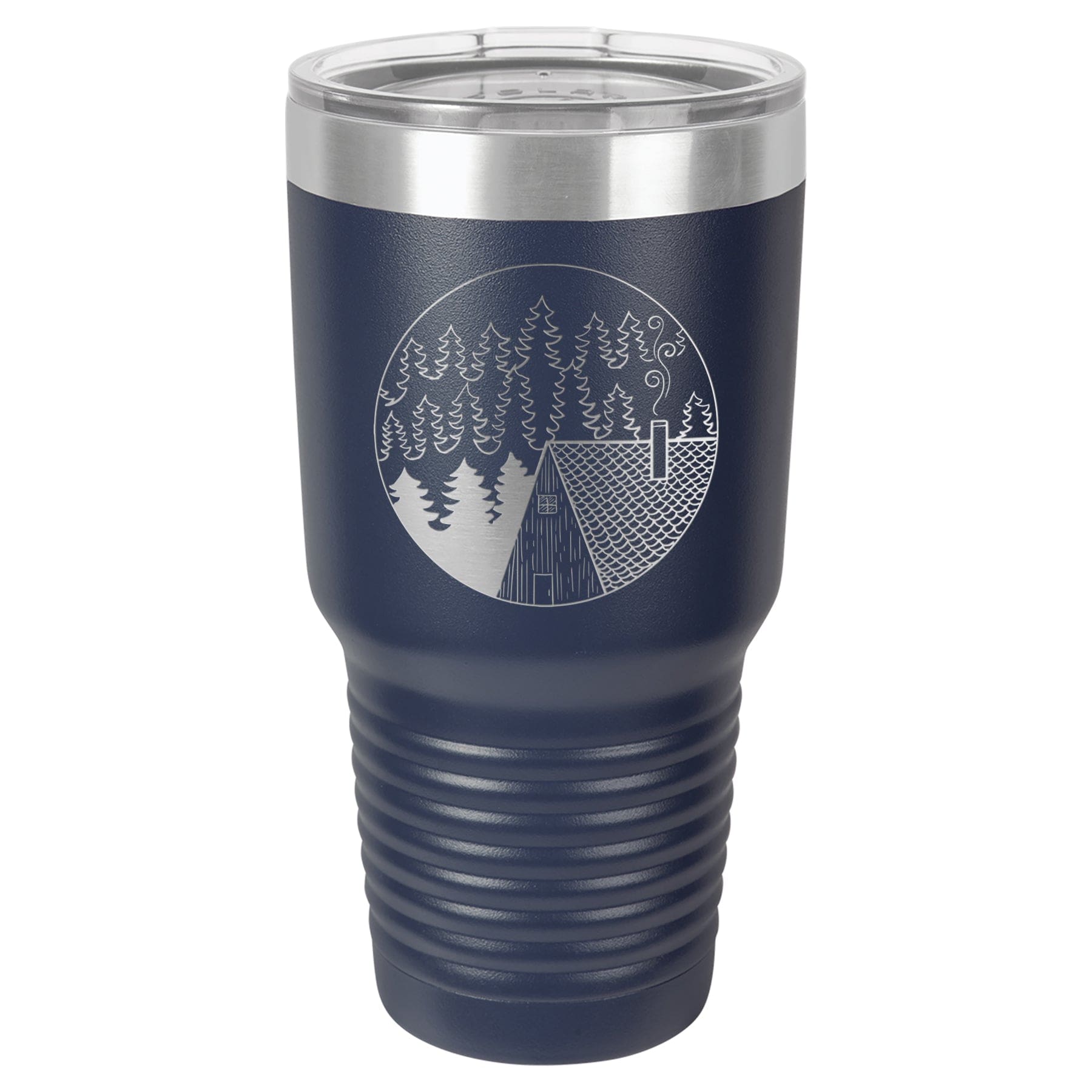 Cabin Scene 30 oz Tumbler - Powder Coated