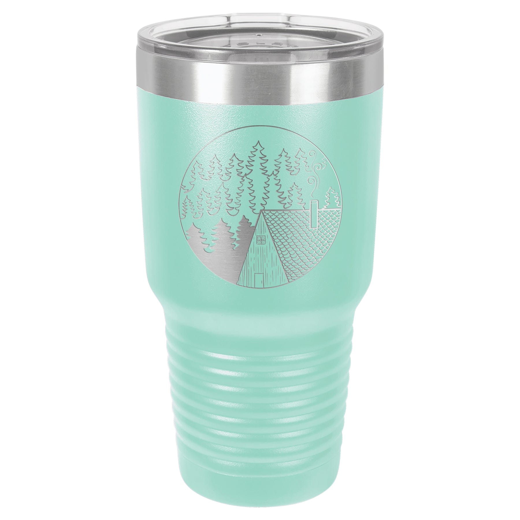 Cabin Scene 30 oz Tumbler - Powder Coated