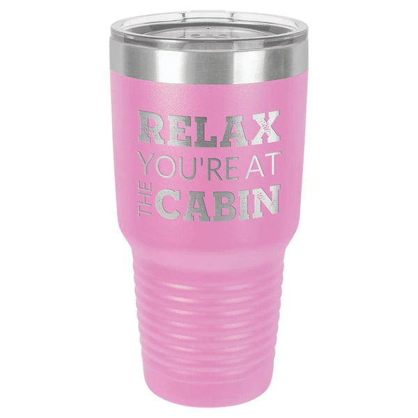 At The Cabin 30 oz Tumbler - Powder Coated - Gifts for You 'n Me