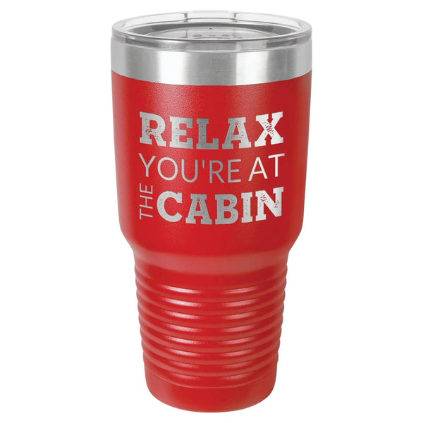 At The Cabin 30 oz Tumbler - Powder Coated - Gifts for You 'n Me