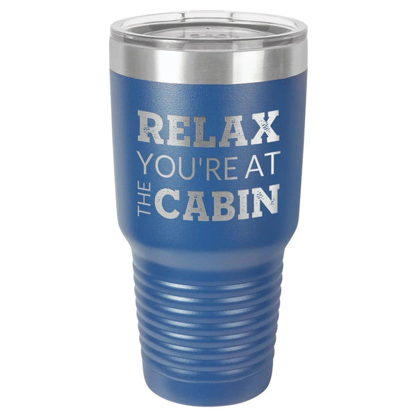At The Cabin 30 oz Tumbler - Powder Coated - Gifts for You 'n Me
