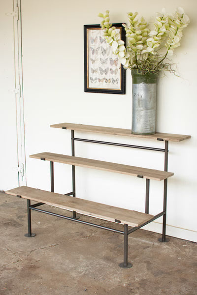 THREE TIER DISPLAY UNIT