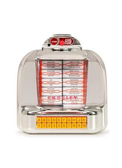 Crosley Diner Jukebox Tabletop Radio - Silver