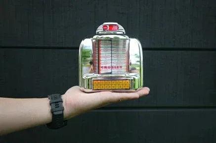 Crosley Diner Jukebox Tabletop Radio - Silver - Gifts for You 'n Me