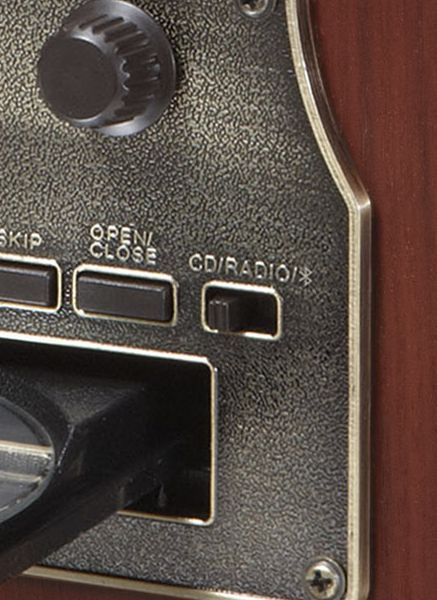 Crosley Cathedral Tabletop Radio CD Player w/Bluetooth - Paprika