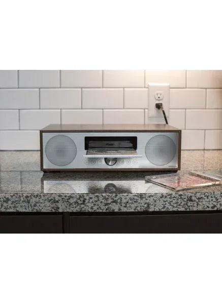 Crosley Fleetwood Clock Radio & CD Player - Walnut - Gifts for You 'n Me