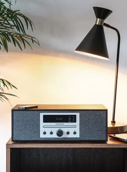 Crosley Finn Radio CD Player - Black - Gifts for You 'n Me