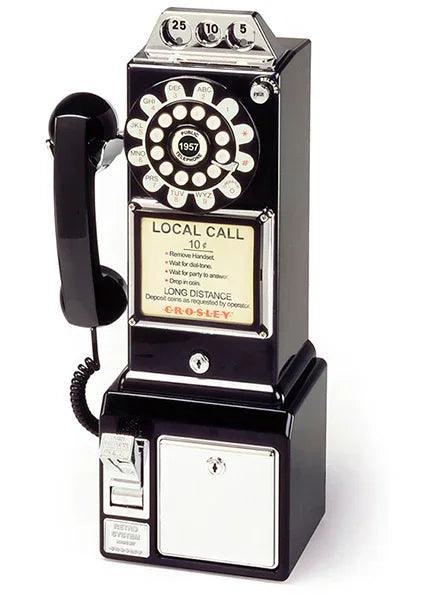 1950's Classic Pay Phone - Black - Gifts for You 'n Me