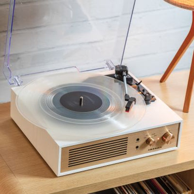 Miles Record Player - Cream