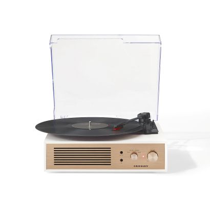 Miles Record Player - Cream