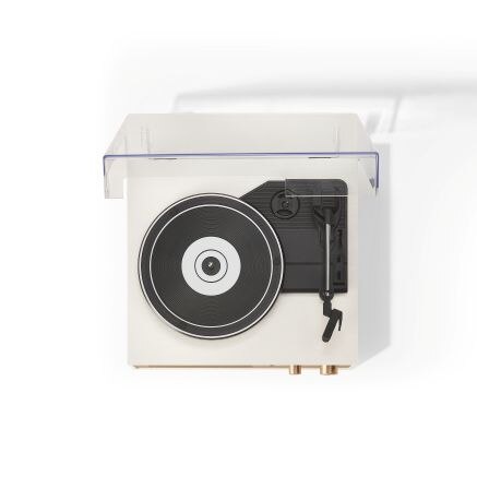 Miles Record Player - Cream