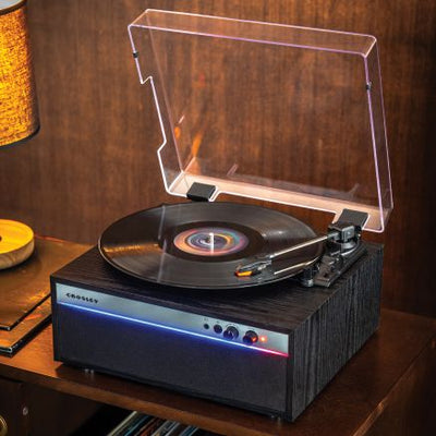 Crosley Strobe Record Player - Black