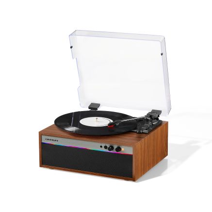 Crosley Strobe Record Player - Walnut