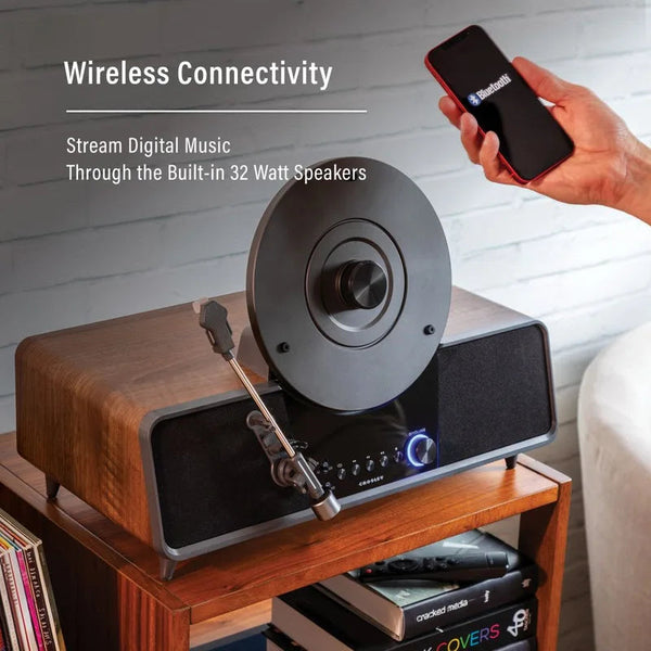 Beck Fully Automatic Vertical Record Player - Walnut Deer Park Distributors