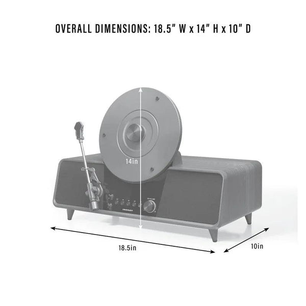 Beck Fully Automatic Vertical Record Player - Walnut Deer Park Distributors