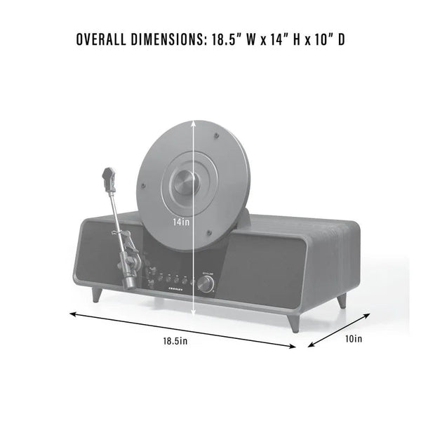 Beck Fully Automatic Vertical Record Player - Walnut Deer Park Distributors