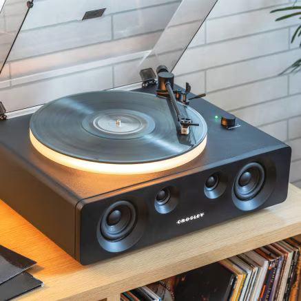 Luminate Record Player - Black