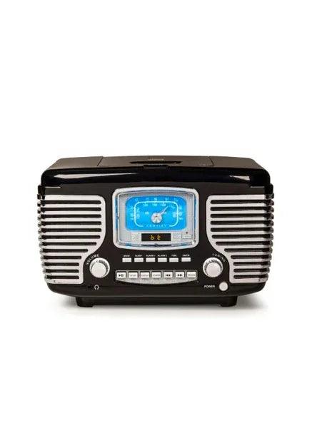 Crosley Corsair CD Player and Radio with Bluetooth - Black - Gifts for You 'n Me