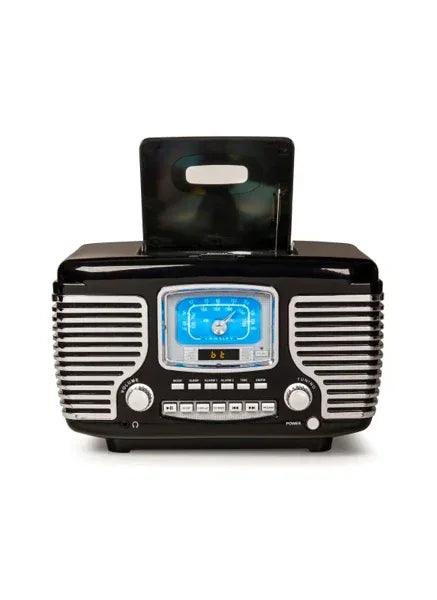Crosley Corsair CD Player and Radio with Bluetooth - Black - Gifts for You 'n Me