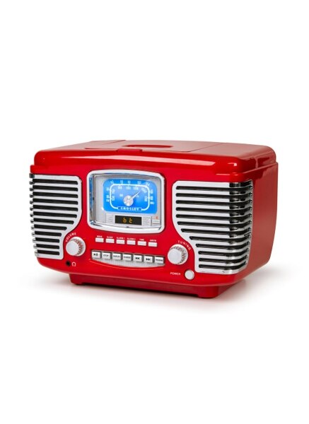 Corsair Radio/CD Player with Bluetooth - Red