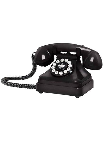 Kettle Classic Desk Phone in Black and Brushed Chrome