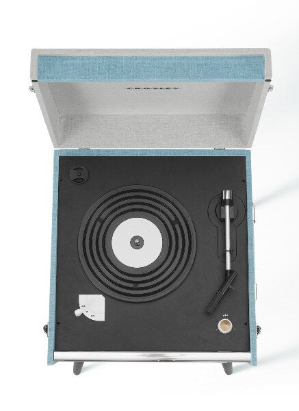 Crosley Bermuda Portable Turntable with Bluetooth In/Out - Tourmaline