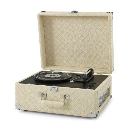 Anthology Portable Turntable - Light Tan