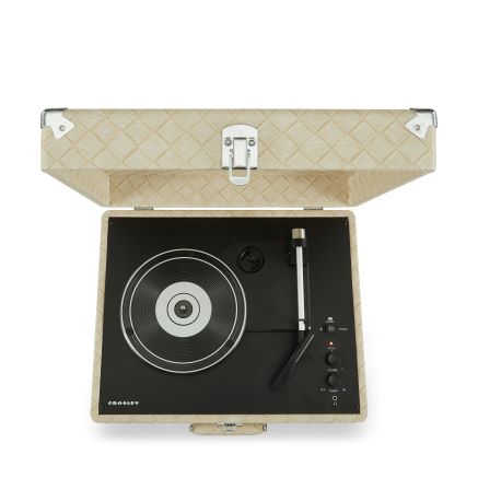 Anthology Portable Turntable - Light Tan