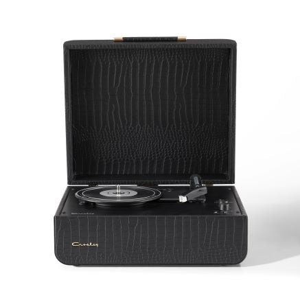 Mercury Portable Turntable - Black Croc - Gifts for You 'n Me